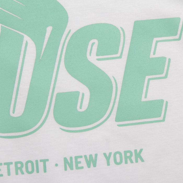 Green Peak House Back Print - Tshirt - White