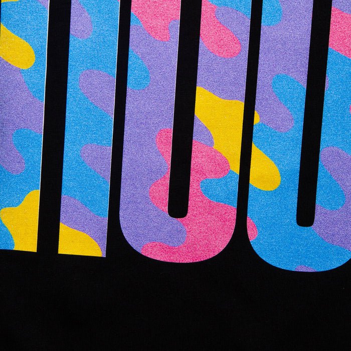 Haze Higher House Front Print - Tshirt - Black