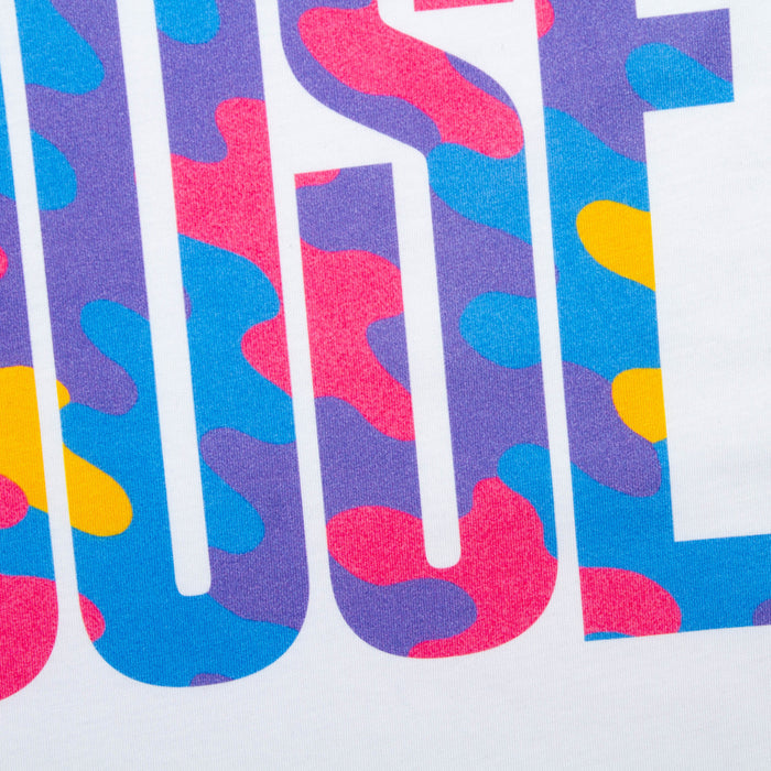 Haze Higher House Front Print - Tshirt - White