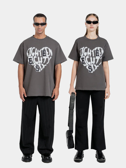 HEART LOGO T-SHIRT