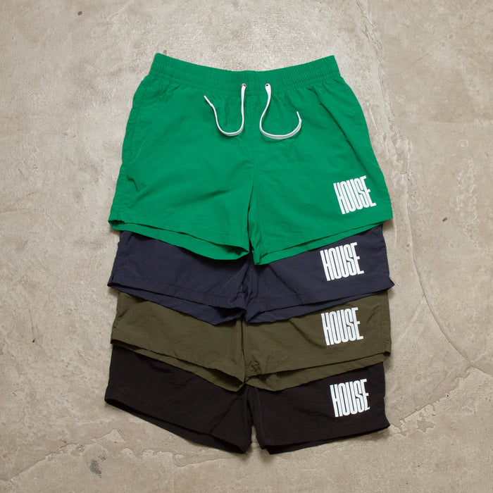 Higher House - Swim Shorts - Green