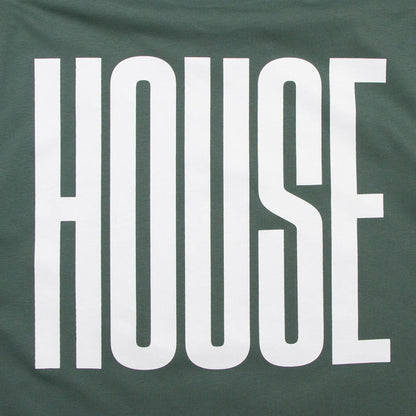 Higher House Back Print - Tshirt - Green