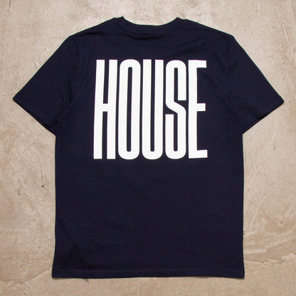 Higher House Back Print - Tshirt - Navy