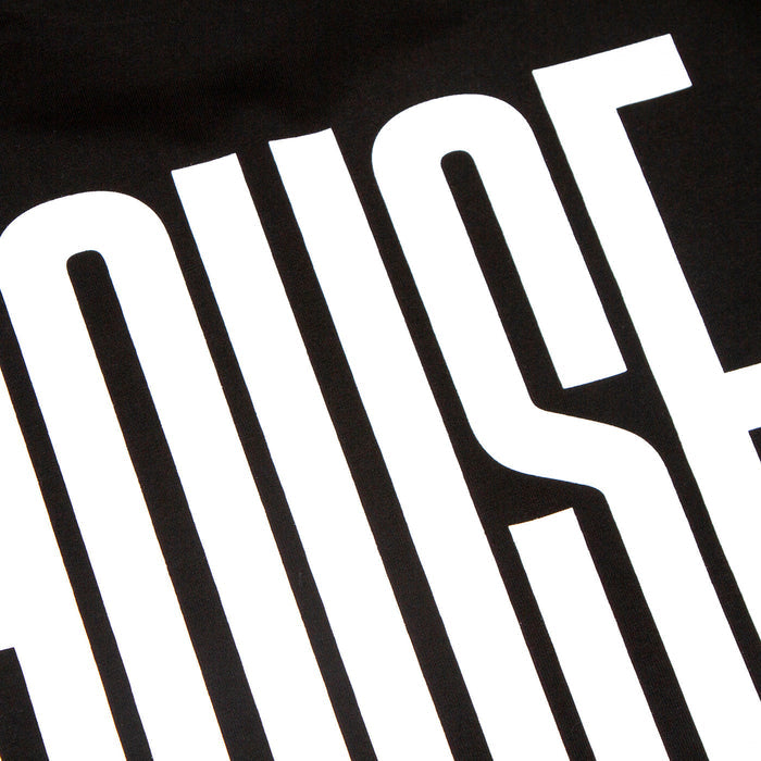 Higher House Front Print - Tank Tshirt - Black