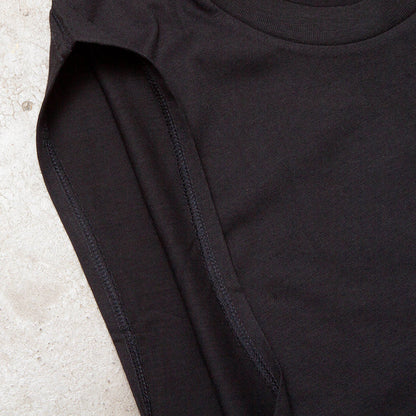 Higher House Front Print - Tank Tshirt - Black