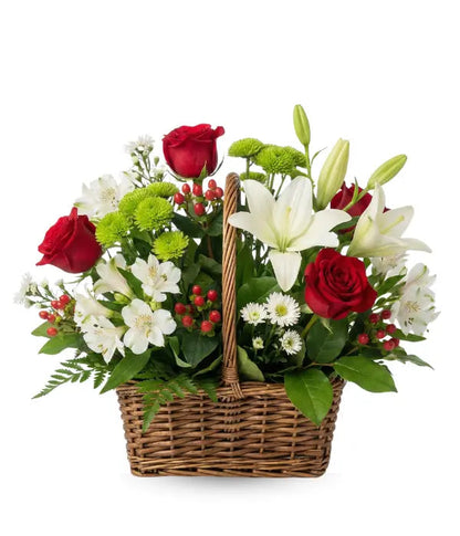 Holiday Winter Wishes Basket bloomexusa