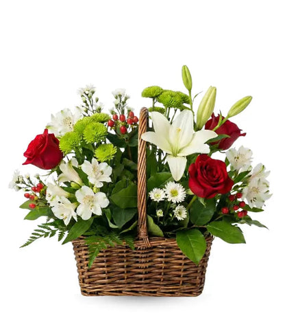 Holiday Winter Wishes Basket bloomexusa