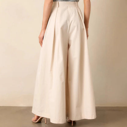 Horizon Pleated Belted Trousers