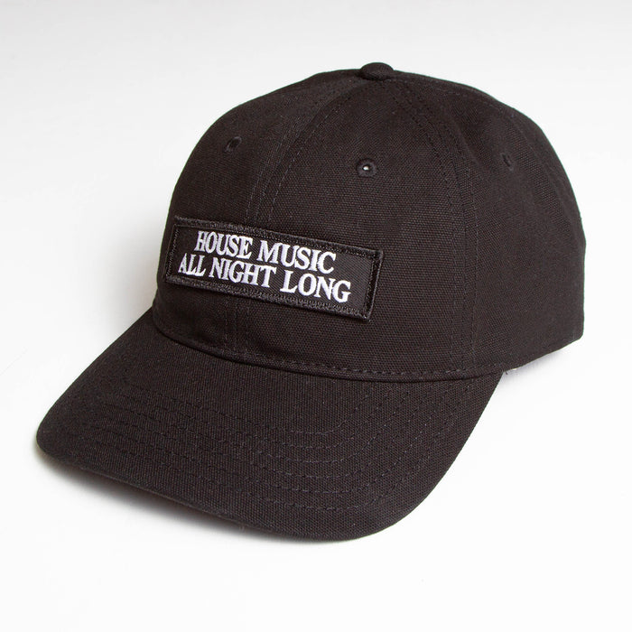 House Music - Canvas Cap - Black