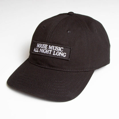 House Music - Canvas Cap - Black