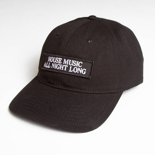 House Music - Canvas Cap - Black