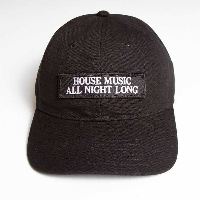 House Music - Canvas Cap - Black