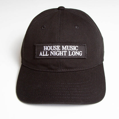 House Music - Canvas Cap - Black
