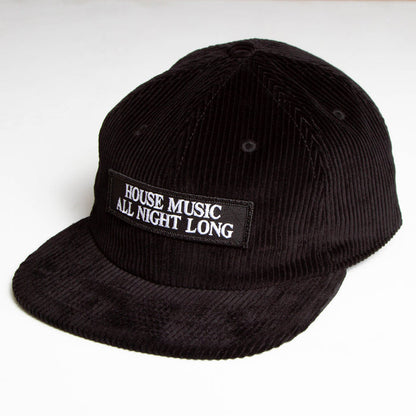 House Music - Cord Cap - Black