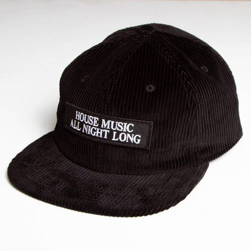 House Music - Cord Cap - Black