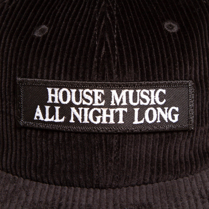 House Music - Cord Cap - Black