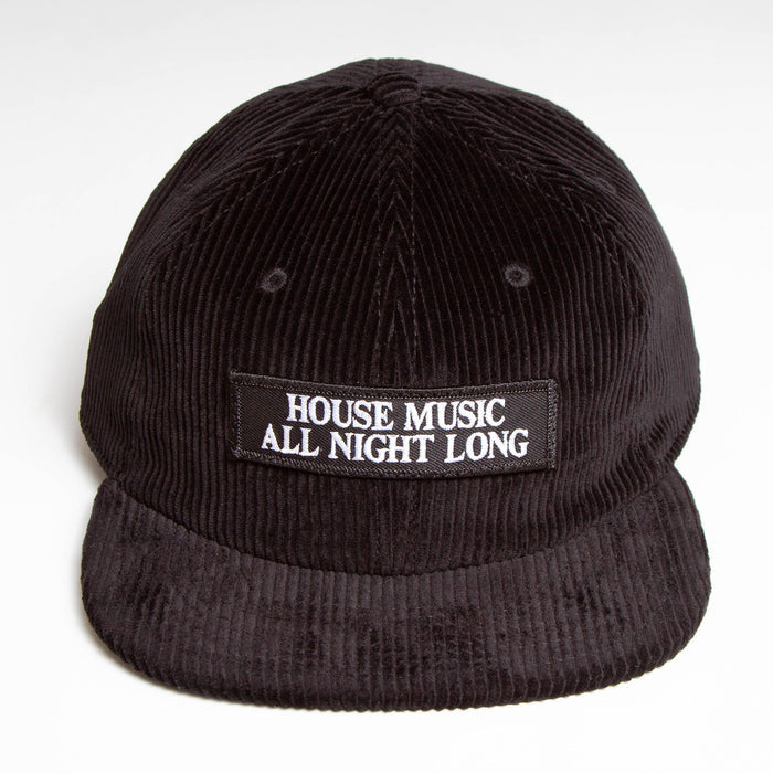 House Music - Cord Cap - Black