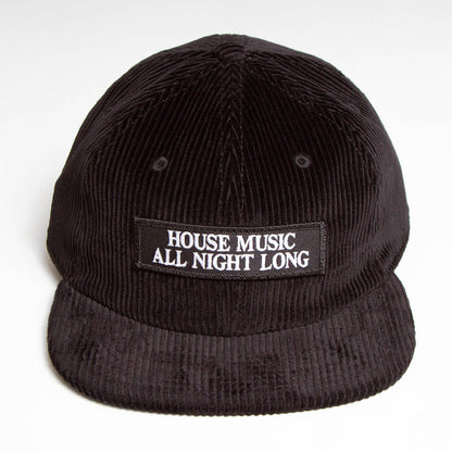House Music - Cord Cap - Black