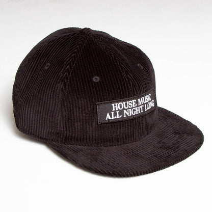 House Music - Cord Cap - Black
