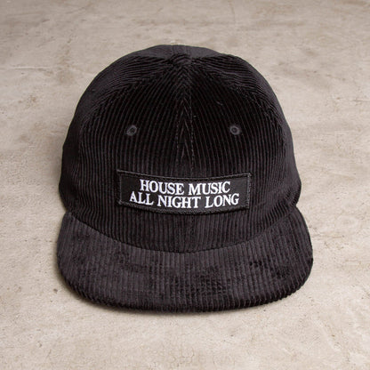 House Music - Cord Cap - Black