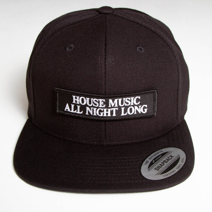 House Music - Snapback - Black