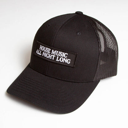 House Music - Trucker Cap - Black