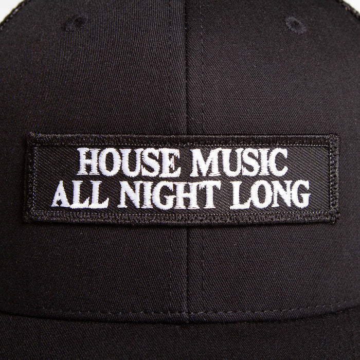 House Music - Trucker Cap - Black