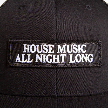 House Music - Trucker Cap - Black