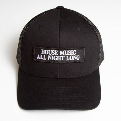 House Music - Trucker Cap - Black