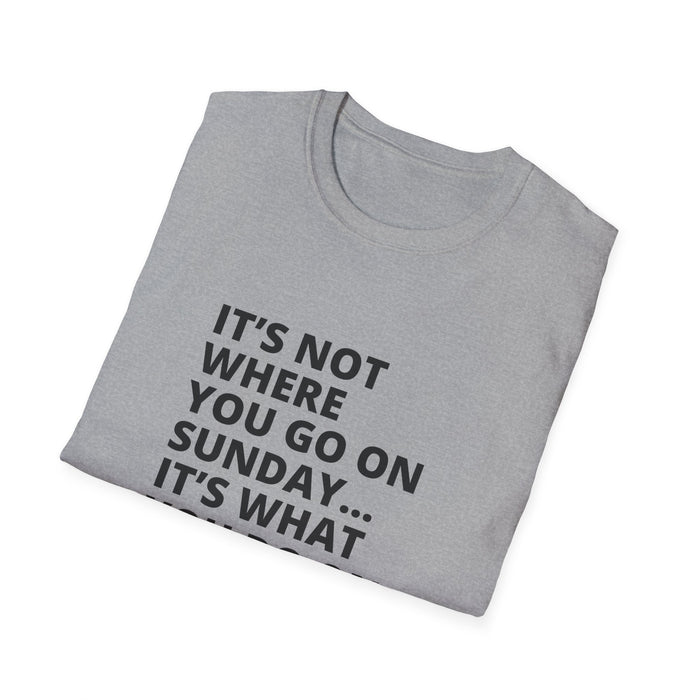 “How You Get To Heaven” Lyric Tee