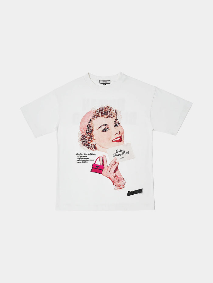 HUMMAN BILLBOARD KIDS T-SHIRT- WHITE