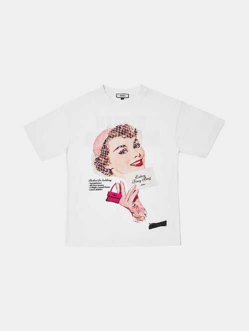 HUMMAN BILLBOARD KIDS T-SHIRT- WHITE