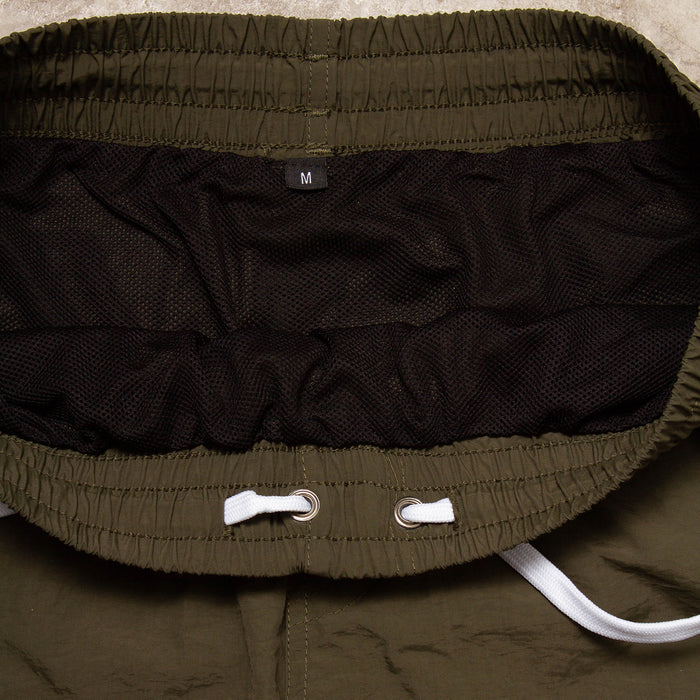 Illegal Rave Conservation - Swim Shorts - Khaki