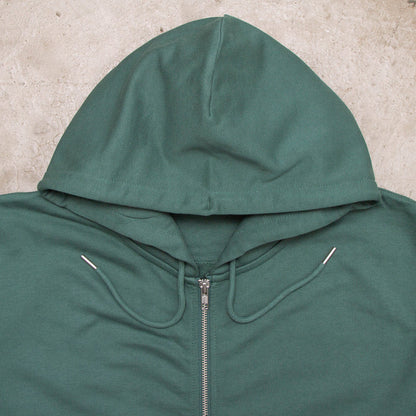 Illegal Rave Crest - Zipped Hood - Green