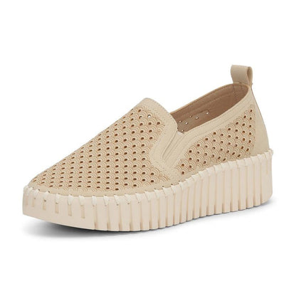 Ilse Jacobsen Tulip Slip On Platform - Beige/Ivory