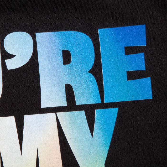 In My System Front Print - Tshirt - Black
