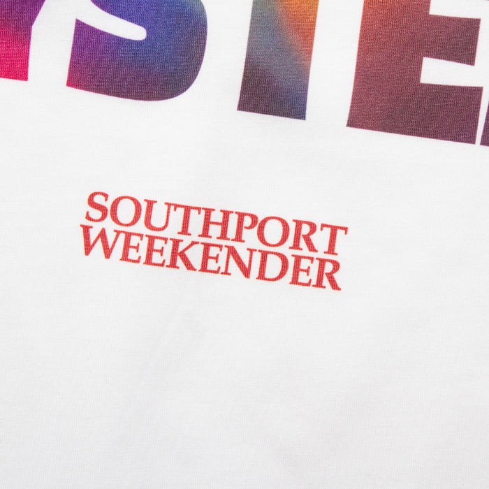 In My System Front Print - Tshirt - White