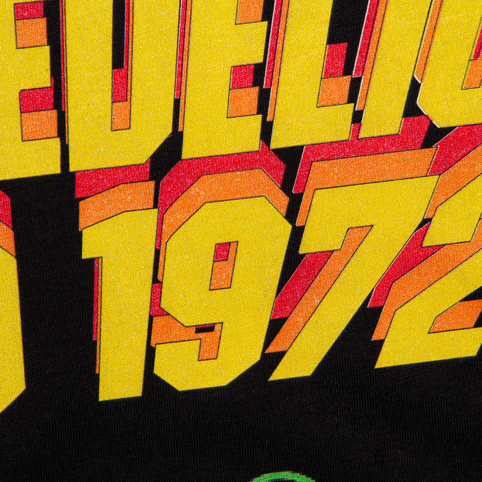 Invader Psychedelic Disco 1972 Front Print - Tshirt - Black