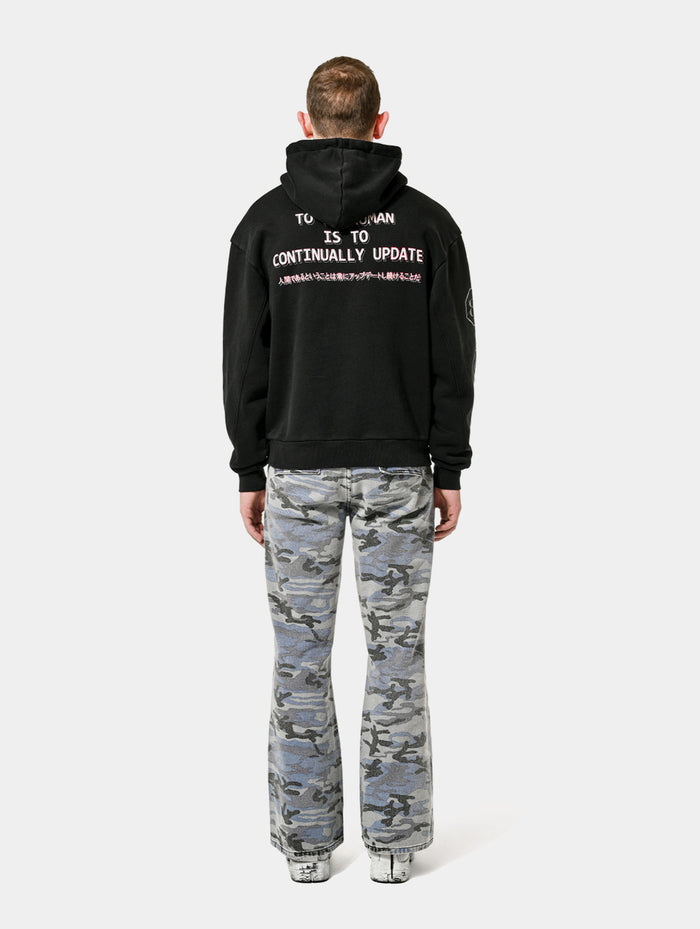 IT SPEAKS HOODIE - BLACK
