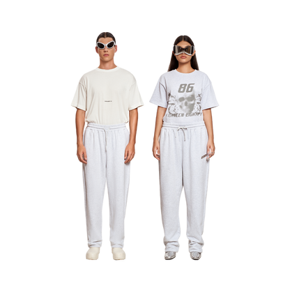 JAPANISE PANTS- LIGHT GREY