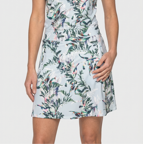 Kastel Botanical Skort (17") - Powder Blue