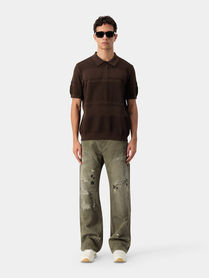 KNIT POLO SHIRT