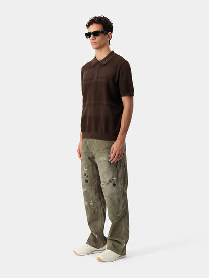 KNIT POLO SHIRT