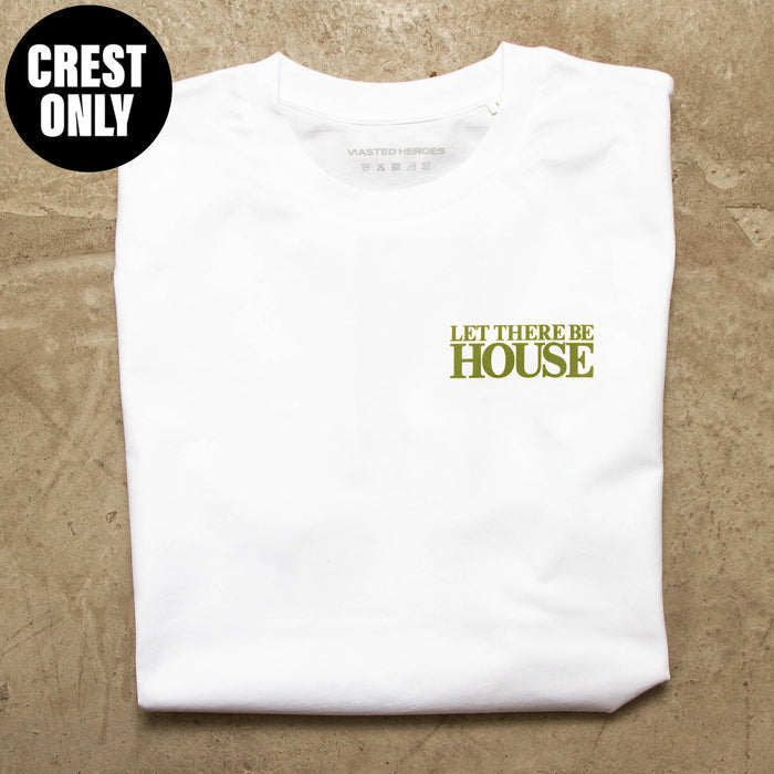 Ltd Crest Let There Be House - Tshirt - White