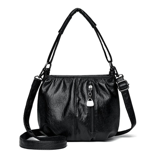 MB50744  Crossbody Leather Handbag
