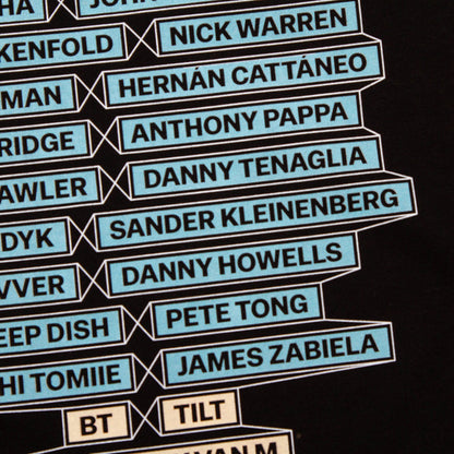 MC Progressive House Legacy Back Print - Tshirt - Black