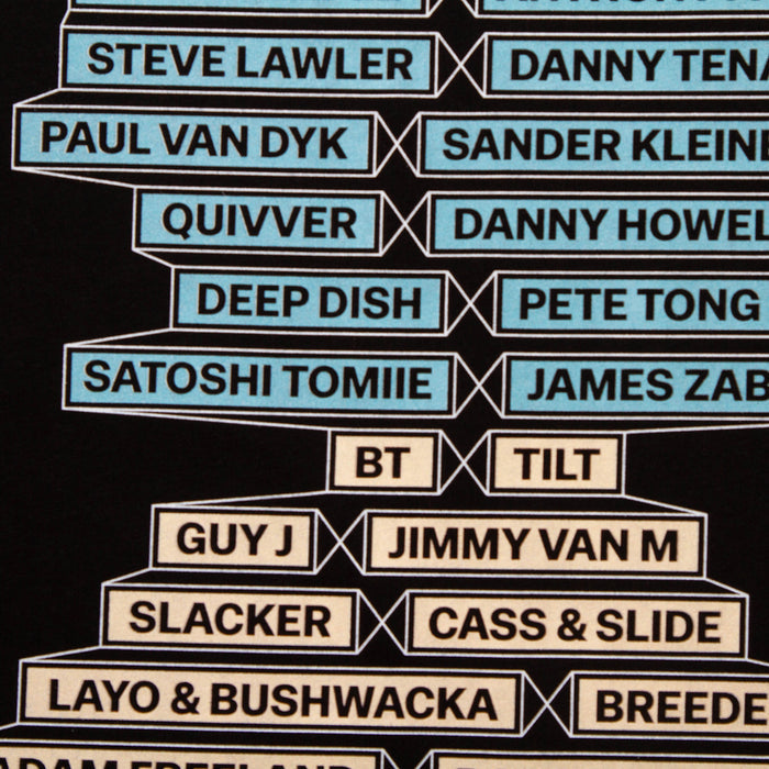 MC Progressive House Legacy Back Print - Tshirt - Black