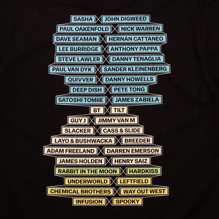MC Progressive House Legacy Front Print - Tshirt - Black