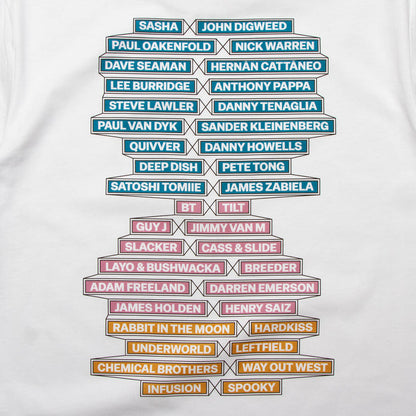 MC Progressive House Legacy Front Print - Tshirt - White