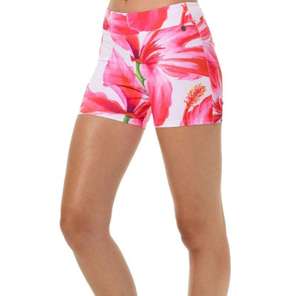 MDC Hibiscus Print Racerback Dress - Pink Floral